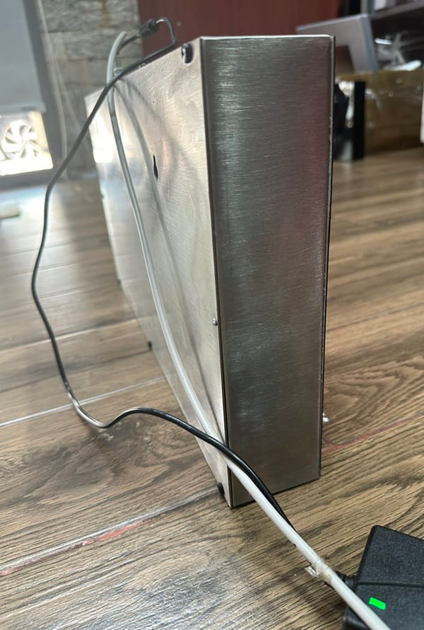 TTP-CLOCK-14 khung inox